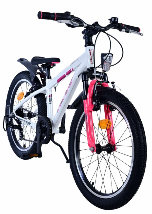 Volare XC Race Kinderfiets – 20 inch – 7 speed – Wit Roze