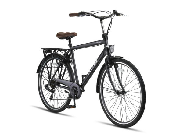 2E KANS Altec Metro 28inch Herenfiets 50cm Mat Zwart *287029*
