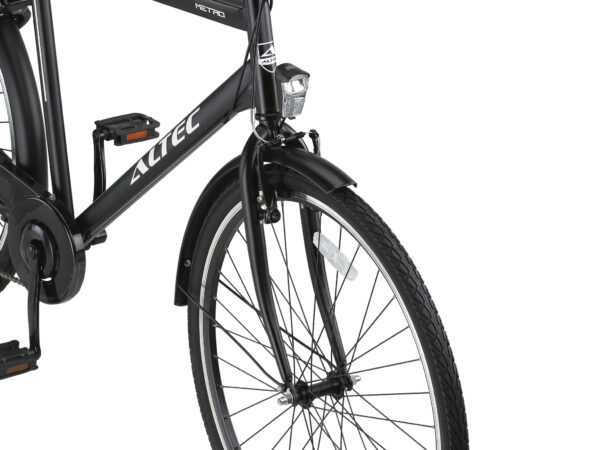 2E KANS Altec Metro 28inch Herenfiets 50cm Mat Zwart *287029*