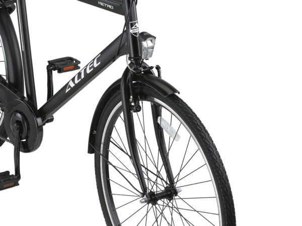 2E KANS Altec Metro 28inch Herenfiets 50cm Mat Zwart *287029*
