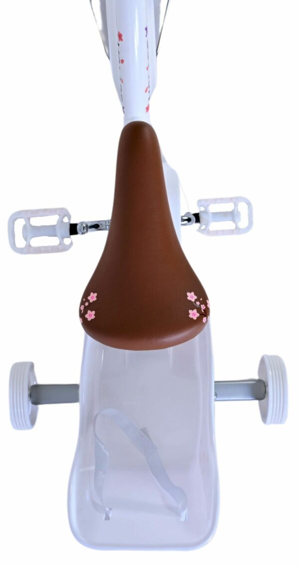 Volare Blossom Kinderfiets – Meisjes – 12 inch – Wit