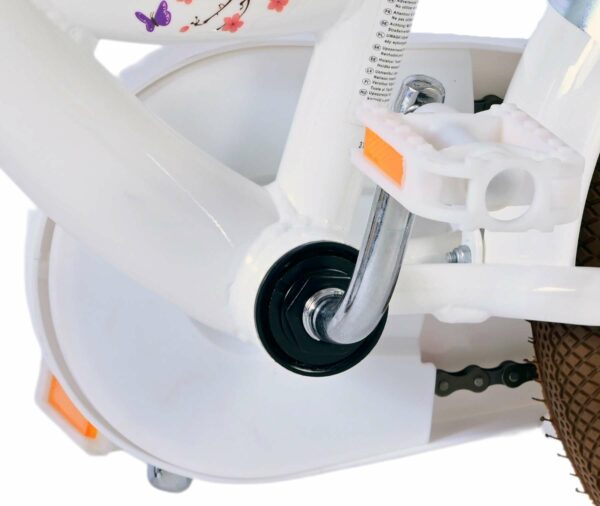 Volare Blossom Kinderfiets – Meisjes – 12 inch – Wit