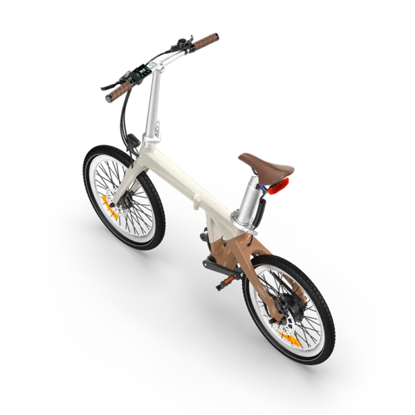 ADO Air Carbon Belt EU Elektrische vouwfiets 20″ Amble latte