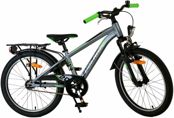 Volare Cross Kinderfiets – Jongens – 20 inch – donker Grijs