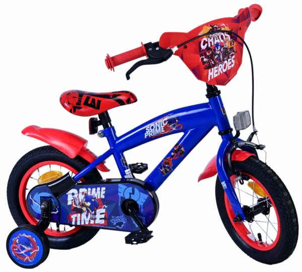 Sonic Prime Kinderfiets – Jongens – 12 inch – Blauw Rood