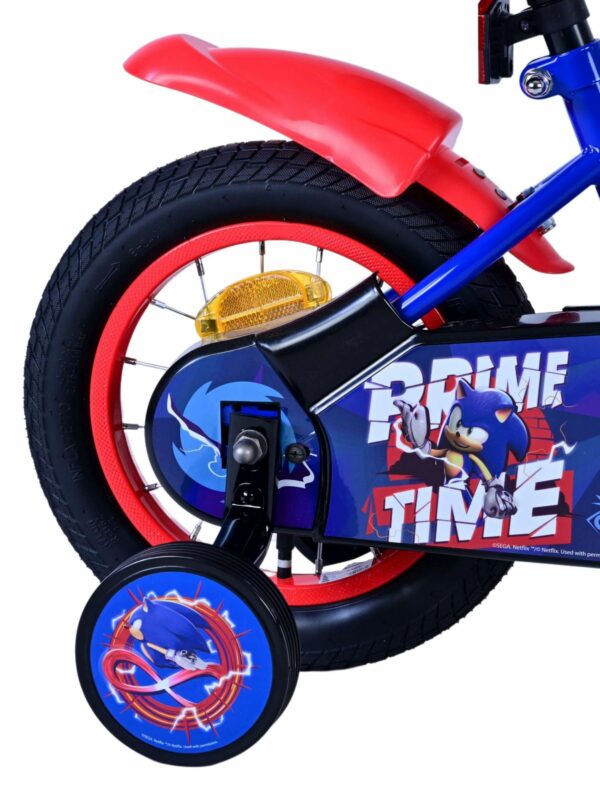 Sonic Prime Kinderfiets – Jongens – 12 inch – Blauw Rood