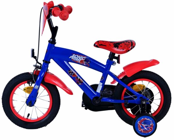 Sonic Prime Kinderfiets – Jongens – 12 inch – Blauw Rood