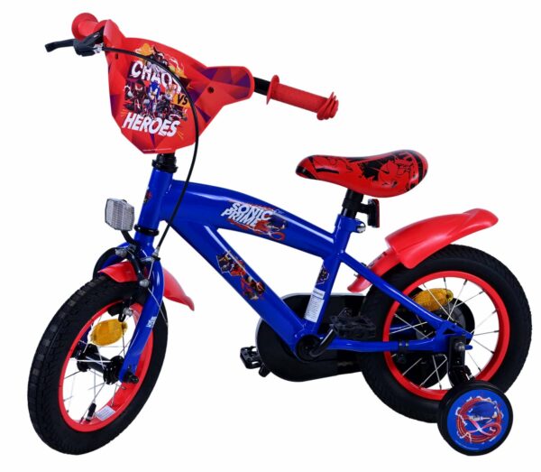 Sonic Prime Kinderfiets – Jongens – 12 inch – Blauw Rood