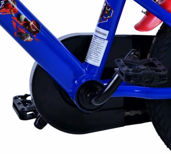 Sonic Prime Kinderfiets – Jongens – 12 inch – Blauw Rood