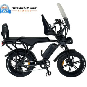OUXI V8.4 PRO – Moederfiets- FATBIKE HYDL REMMEN – 25KM/H 250W ZWART-2025