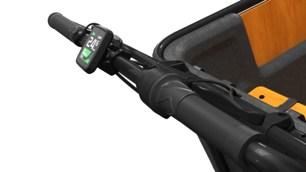 Cangoo Buckle Up Elektrische Bakfiets Mat Zwart Naturel