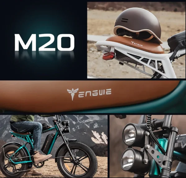 ENGWE M20 FatBike Dubbele Accu Groen