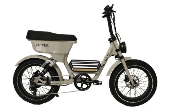Diablo Zipper E-Fatbike Grijs