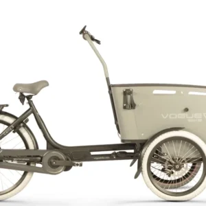 Vogue Carry 3 Elektrische Bakfiets Grijs