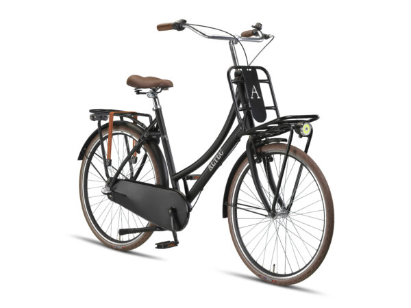 Altec Vintage 28inch Transportfiets N-3 Mat Zwart 50cm ***ACTIE***