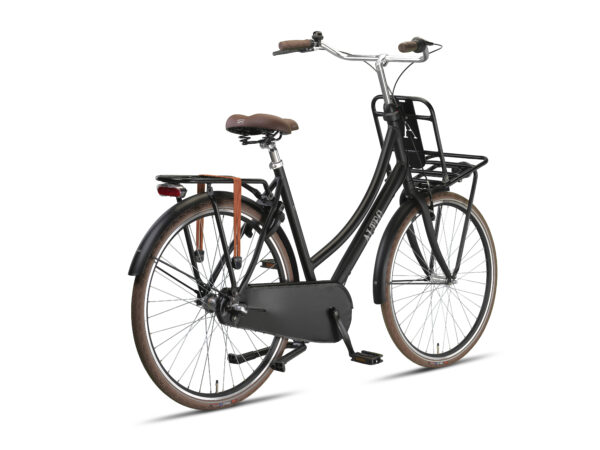 Altec Vintage 28inch Transportfiets N-3 Mat Zwart 50cm ***ACTIE***