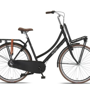Altec Vintage 28inch Transportfiets N-3 Mat Zwart 50cm ***ACTIE***