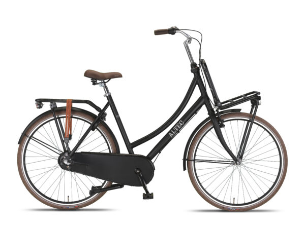 Altec Vintage 28inch Transportfiets N-3 Mat Zwart 50cm ***ACTIE***