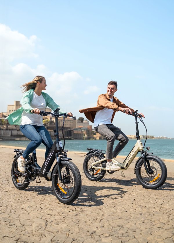 ENGWE L20 3.0 Boost Power Full Suspension Compact E-Bike Champagne