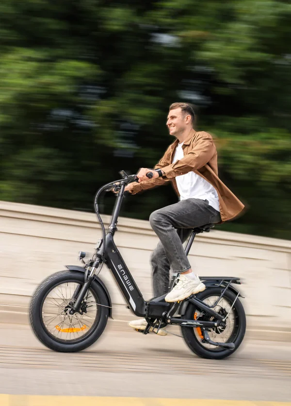 ENGWE L20 3.0 Boost Power Full Suspension Compact E-Bike Zwart