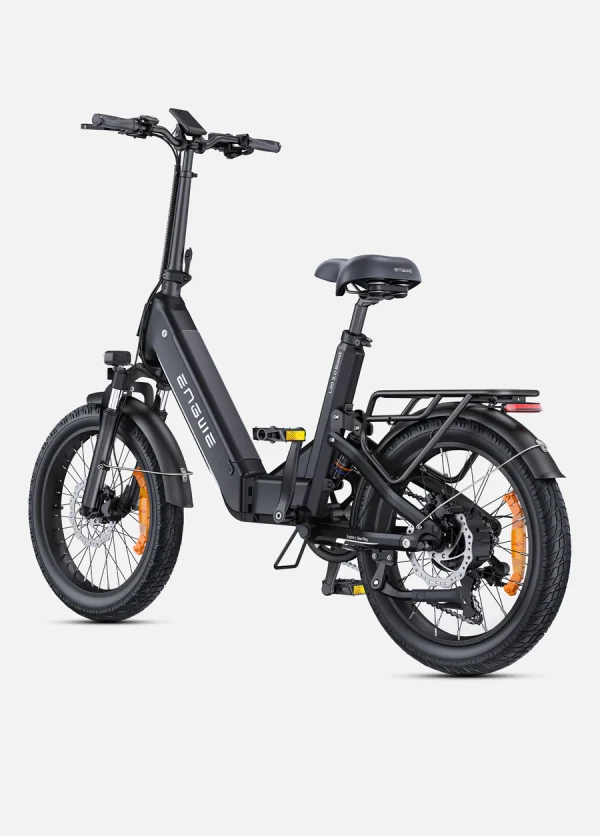 ENGWE L20 3.0 Boost Power Full Suspension Compact E-Bike Zwart