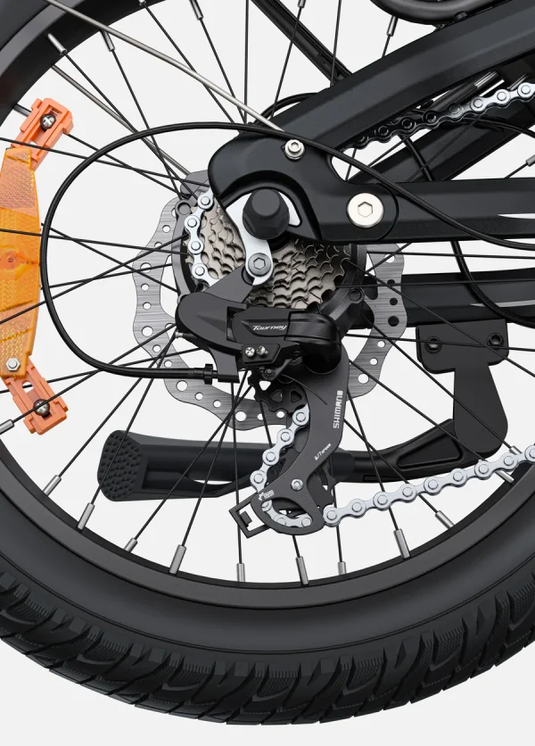 ENGWE L20 3.0 Boost Power Full Suspension Compact E-Bike Champagne