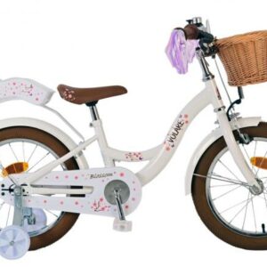 Volare Blossom Kinderfiets – Meisjes – 16 inch – Wit