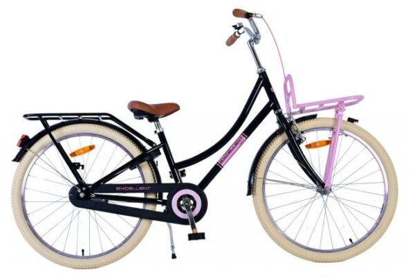 Volare Excellent Kinderfiets – Meisjes – 24 inch – Zwart