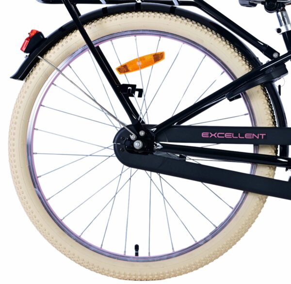 Volare Excellent Kinderfiets – Meisjes – 24 inch – Zwart