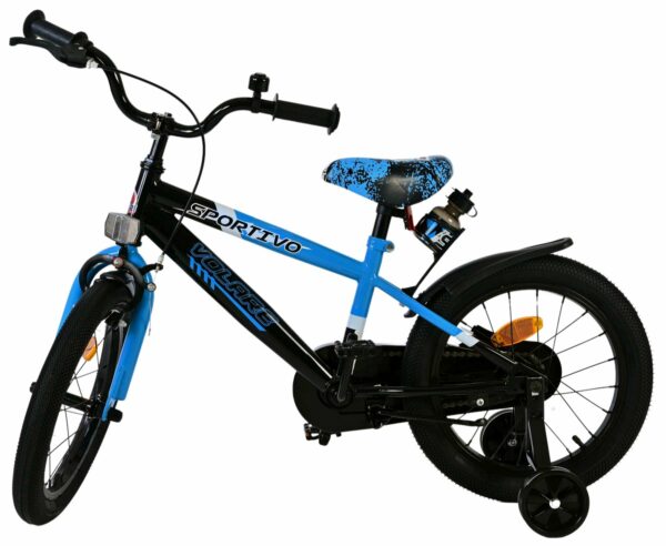 Volare Sportivo Kinderfiets – Jongens – 16 inch – Blauw Zwart