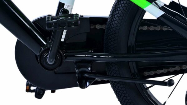 Volare Sportivo Kinderfiets – Jongens – 16 inch – Groen Zwart – Twee Handremmen