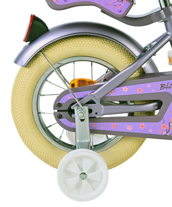 Volare Blossom Kinderfiets – Meisjes – 12 inch – Paars