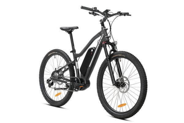 JOBOBIKE Bruno Middenmotor Elektrische Mountainbike 27,5 inch Grijs