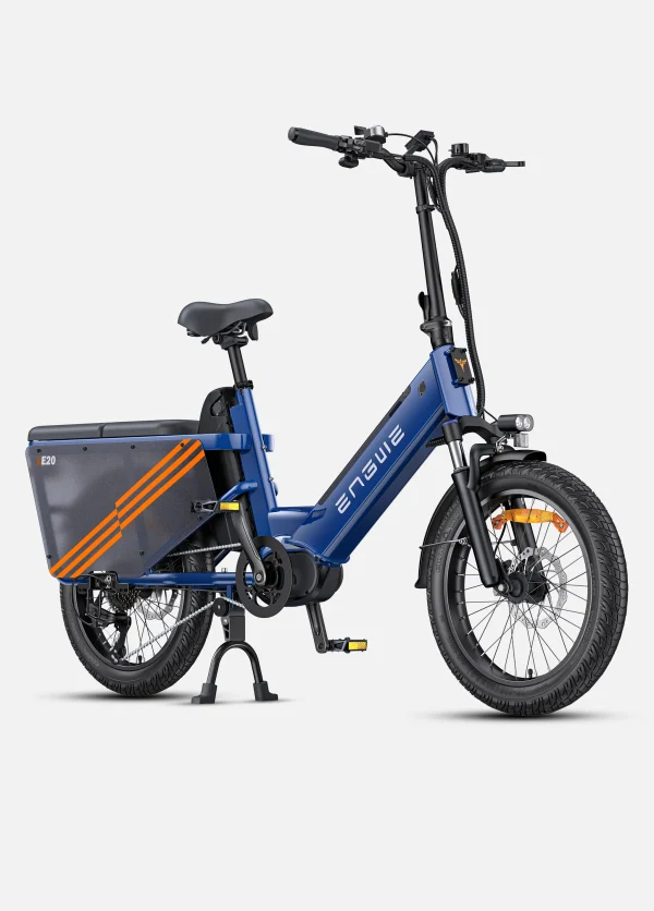 ENGWE LE20 Longtail Mid-Driive Cargo E-bike – Blauw