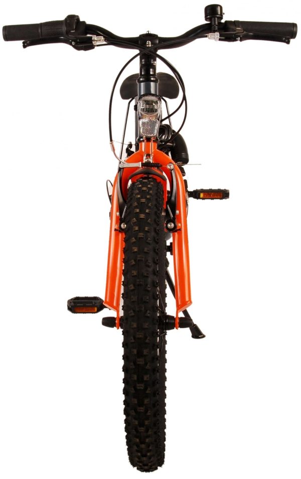 Volare Rocky Kinderfiets – 20 inch – Grijs Oranje – 6 speed – Prime Collection