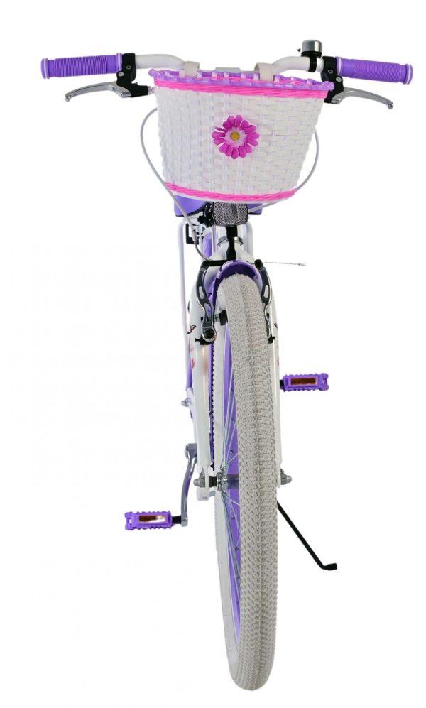 Volare Lovely Kinderfiets – Meisjes – 24 inch – Paars – Twee handremmen