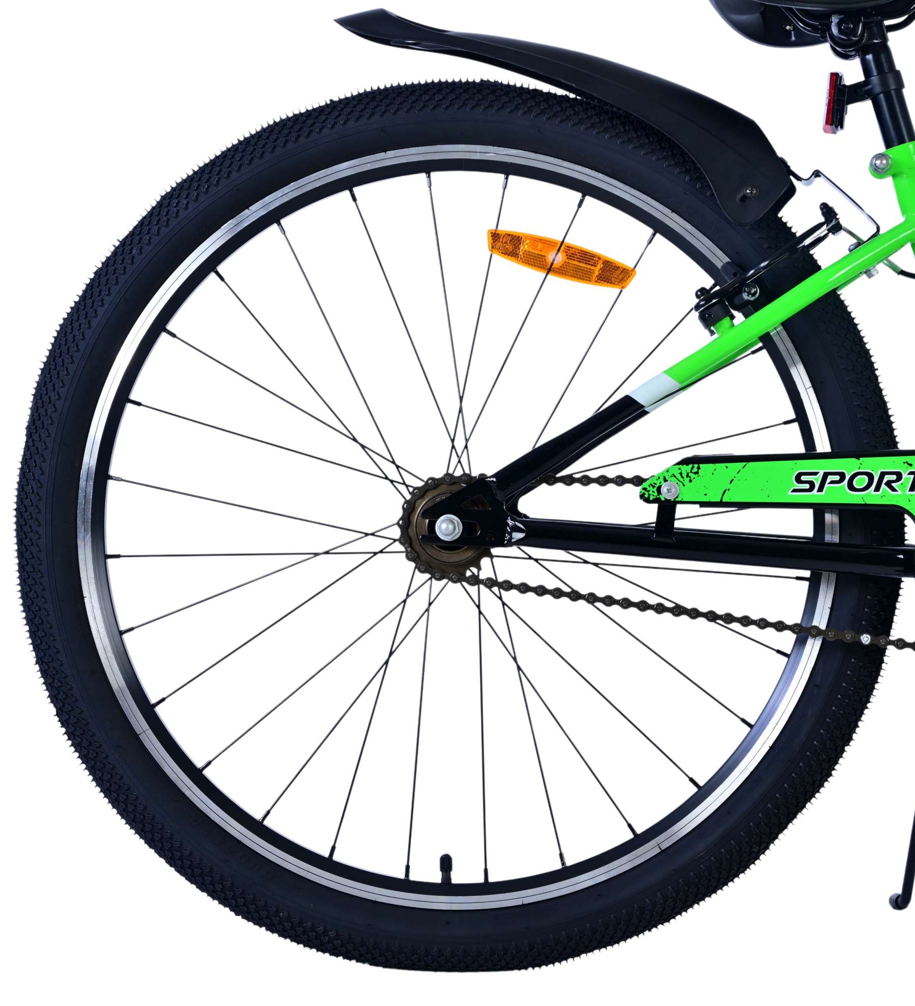 Volare Sportivo Kinderfiets – Jongens – 26 inch – Groen – Twee Handremmen