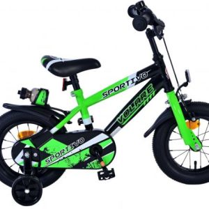 Volare Sportivo Kinderfiets – Jongens – 12 inch – Groen Zwart