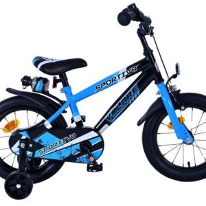 Volare Sportivo Kinderfiets – Jongens – 14 inch – Blauw Zwart