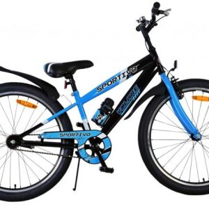 Volare Sportivo Kinderfiets – Jongens – 24 inch – Zwart Blauw