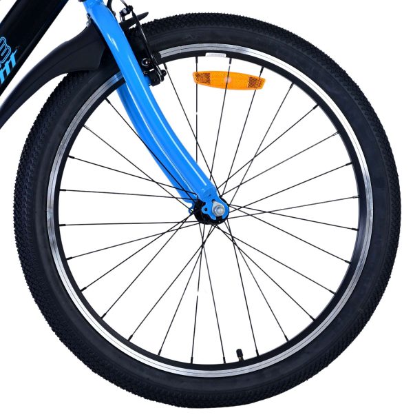 Volare Sportivo Kinderfiets – Jongens – 24 inch – Zwart Blauw