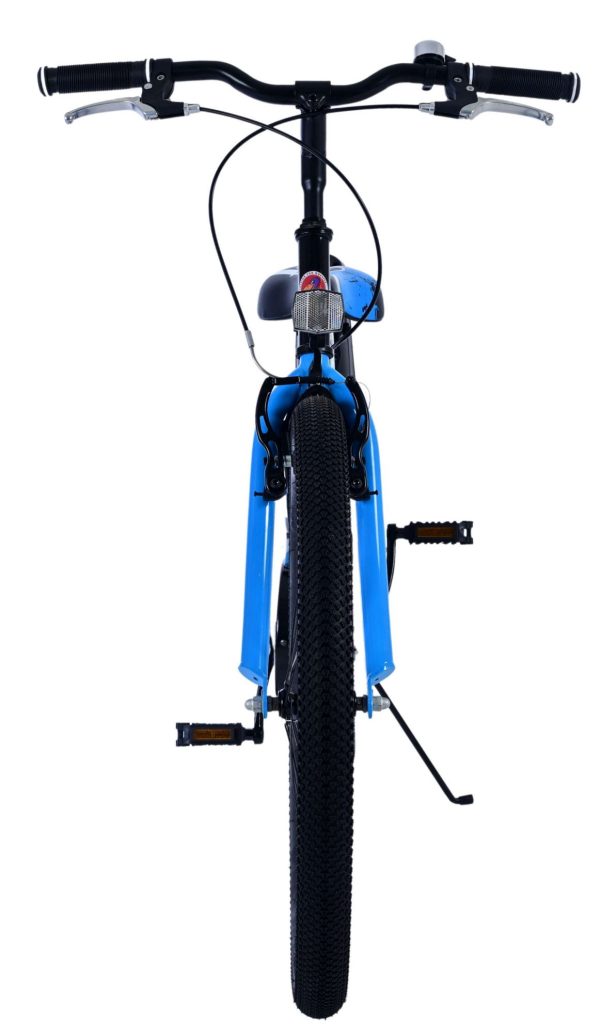 Volare Sportivo Kinderfiets – Jongens – 24 inch – Zwart Blauw – Twee Handremmen