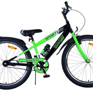 Volare Sportivo Kinderfiets – Jongens – 24 inch – Zwart Groen