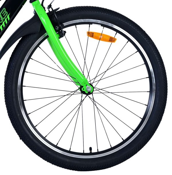 Volare Sportivo Kinderfiets – Jongens – 24 inch – Zwart Groen