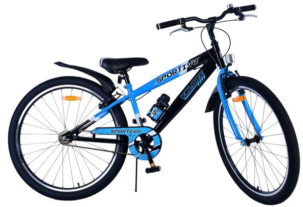 Volare Sportivo Kinderfiets – Jongens – 26 inch – Blauw – Twee Handremmen