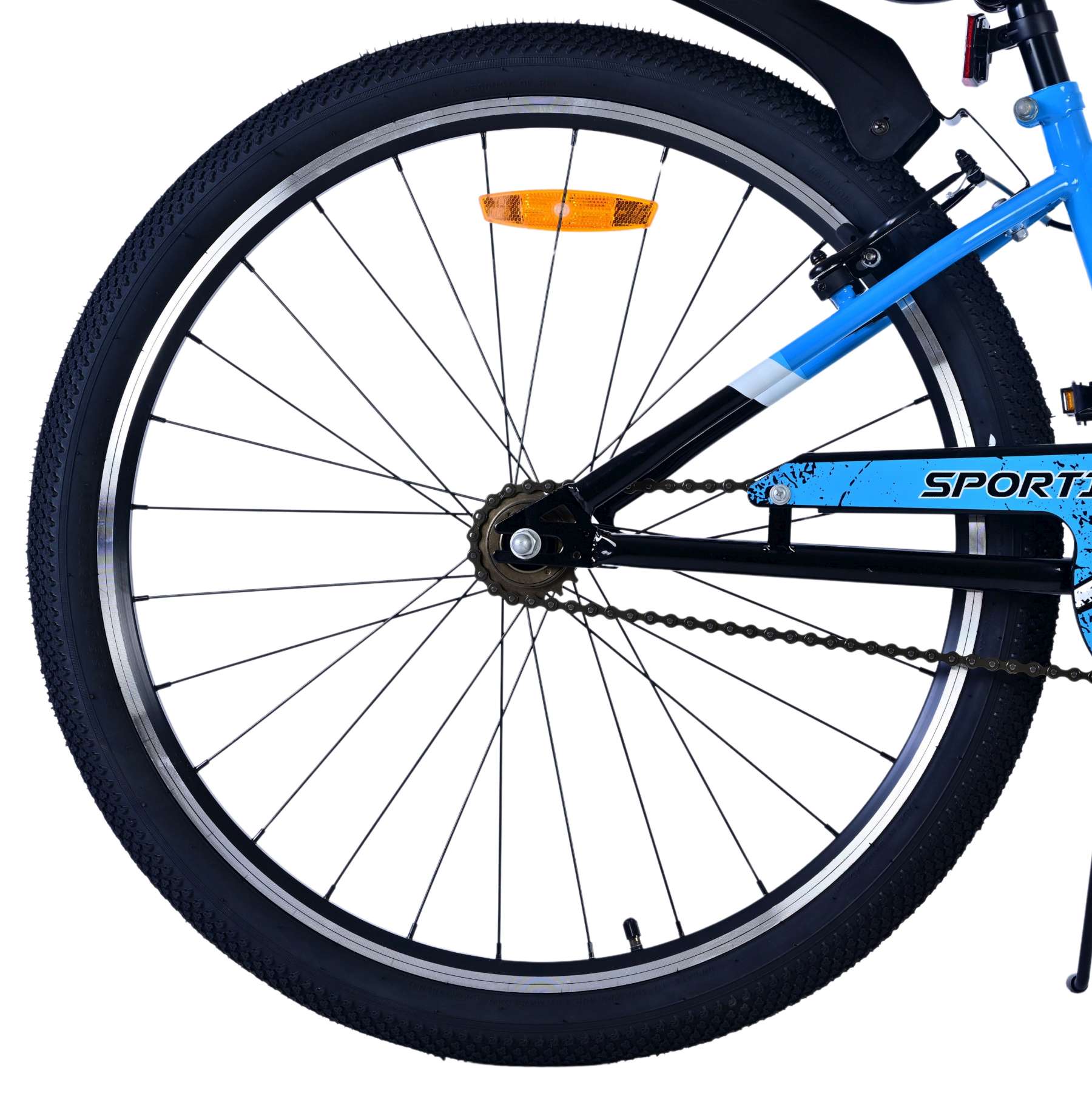 Volare Sportivo Kinderfiets – Jongens – 26 inch – Blauw – Twee Handremmen