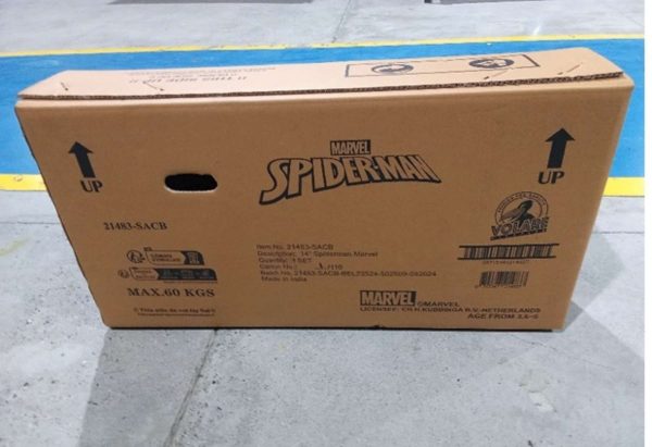 Marvel Spider-Man Kinderfiets – Jongens – 14 inch – Rood/Blauw