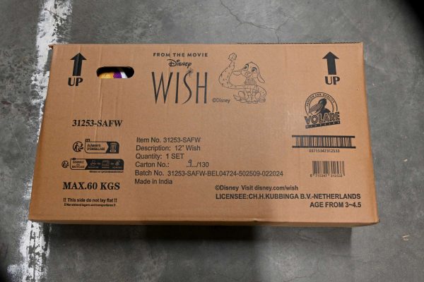 Disney Wish Kinderfiets – Meisjes – 12 inch – Paars – Twee Handremmen