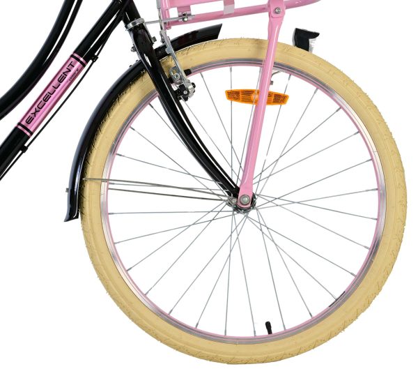 Volare Excellent Kinderfiets – Meisjes – 24 inch – Zwart – 3 Versnellingen