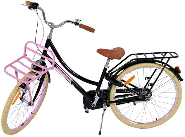 Volare Excellent Kinderfiets – Meisjes – 24 inch – Zwart – 3 Versnellingen